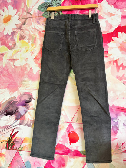 Gap grey corduroys. Regular stretch slim cut. NEW WITH TAG. Size 16T.
