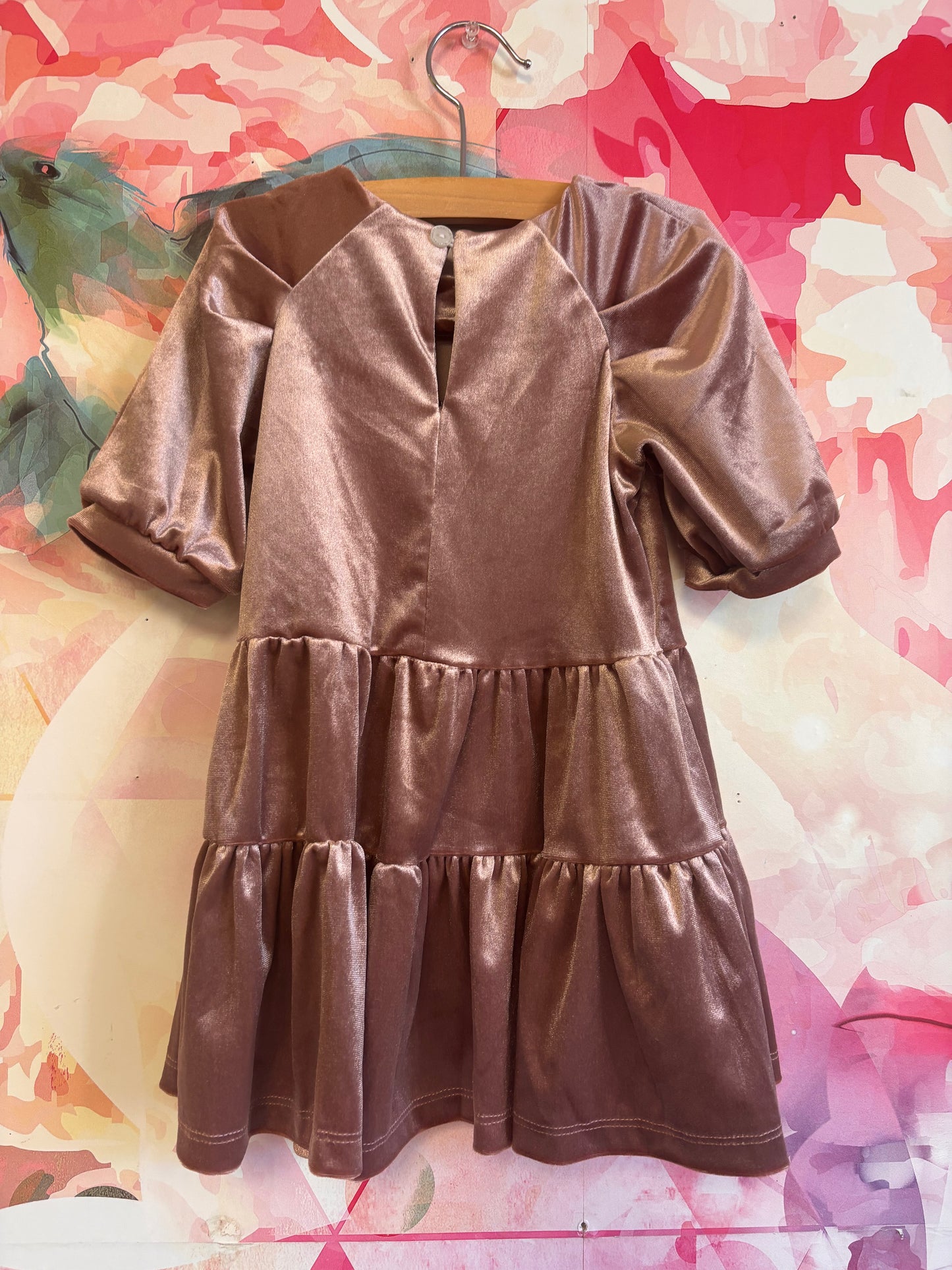 Vignette Alice Dress. Rose Shimmer. New With Tags. Size 12-18m.