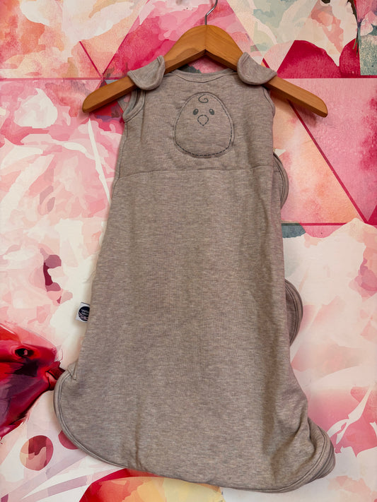Nested Bean grey sleep sack. Zen Sack Classic. Size Small. 0-6m
