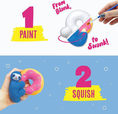 Doodle Hog - Squishies Paint Kit (SLOTH )