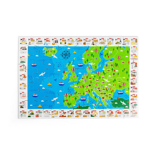 Bigjigs Toys - European Landmarks Floor Puzzle