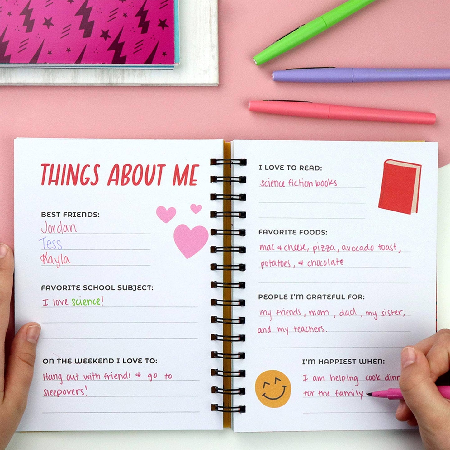 Doodle Hog - Empowerment Journal For Teenage Girls: Be Bold - Be Brave - Be You