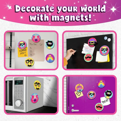 Doodle Hog - Canvas & Diamond Paint Magnet Kit
