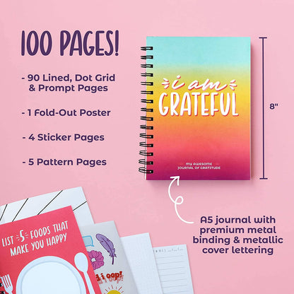 Doodle Hog - DIY Gratitude Affirmation Journal Set