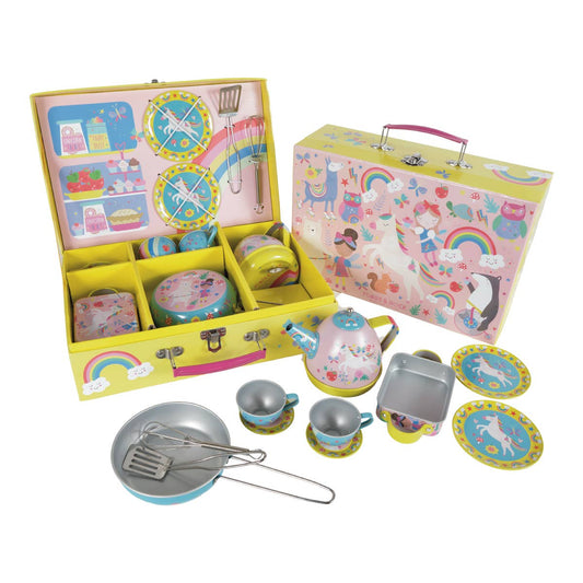 Musical Kitchen Set 12 Piece - Rainbow Fairy