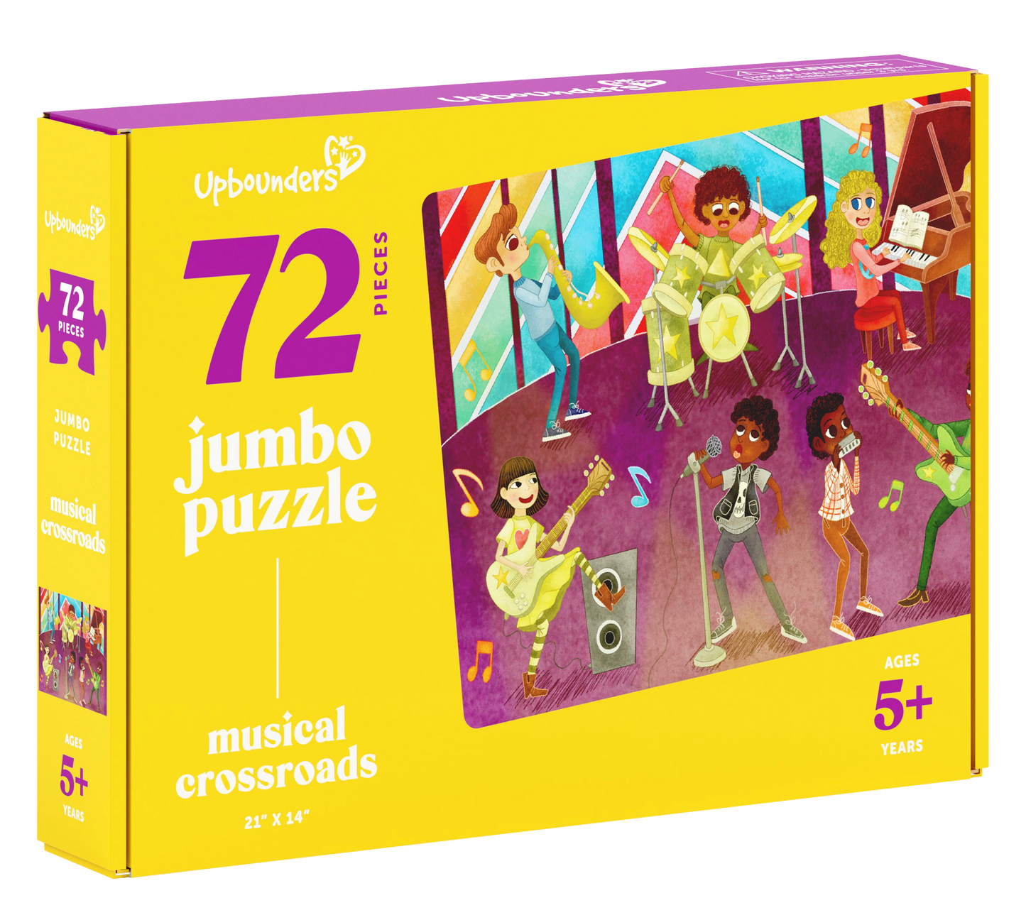 Upbounders® Musical Crossroads - 72 Piece Puzzle for Kids